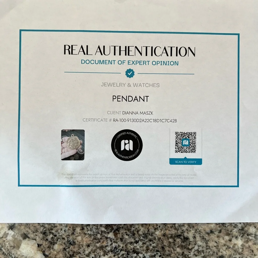Chanel Vintage Authentic Pendant